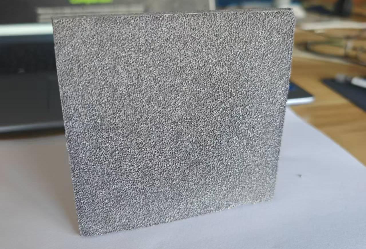 Iron-Cobalt-Nickel-Chromium-Aluminum Foam
